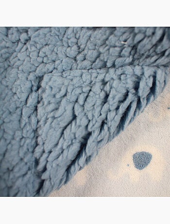 Tom Kids - Plaid doux à motifs petits éléphants