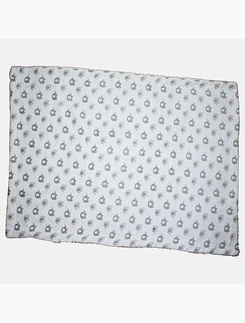 Tom Kids - Plaid doux pour bébé à motifs éléphants