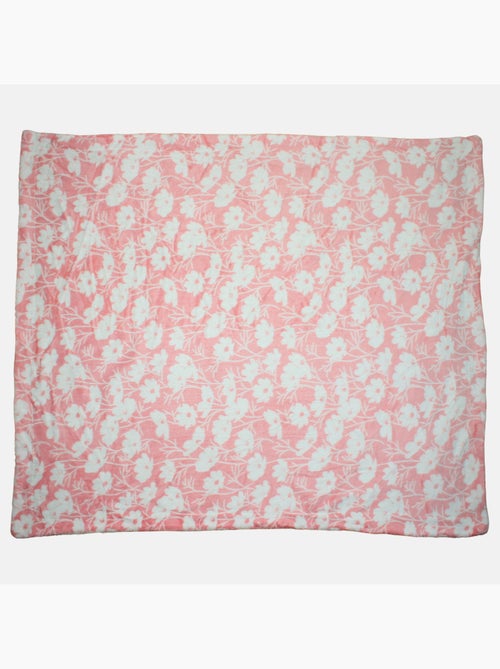 Tom Kids - Plaid doux pour fille à motifs floraux - Kiabi