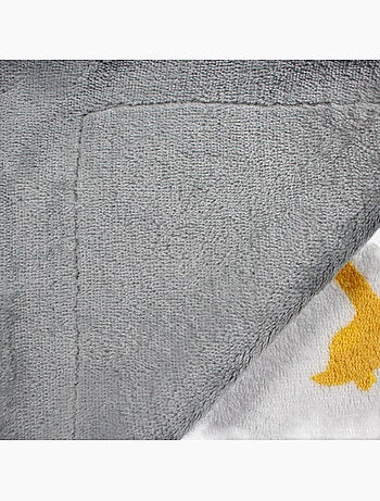 Tom Kids - Plaid doux pour petit garçon à motifs dinosaures
