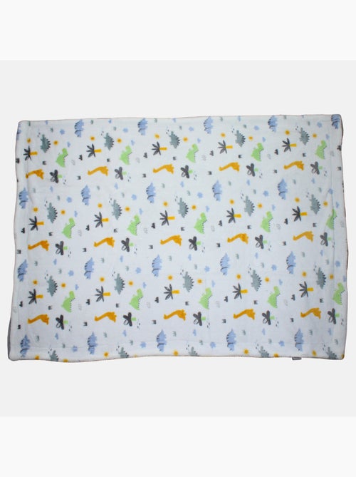 Tom Kids - Plaid doux pour petit garçon à motifs dinosaures - Kiabi