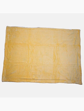 Tom kids - plaid polaire doux à imprimé animaux de la savane 75 x 150 cm