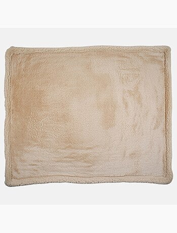 Tom kids - plaid polaire doux à motifs oursons 75 x 150 cm