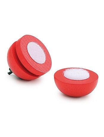 Tomate en bois à couper