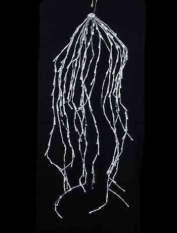 Tombées Lumineuses Blanches 256 LED Blanc Froid