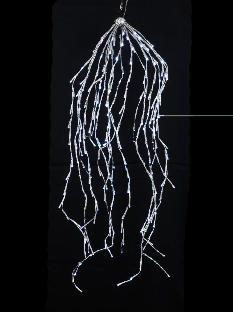 Tombées Lumineuses Blanches 256 LED Blanc Froid Blanc - Kiabi