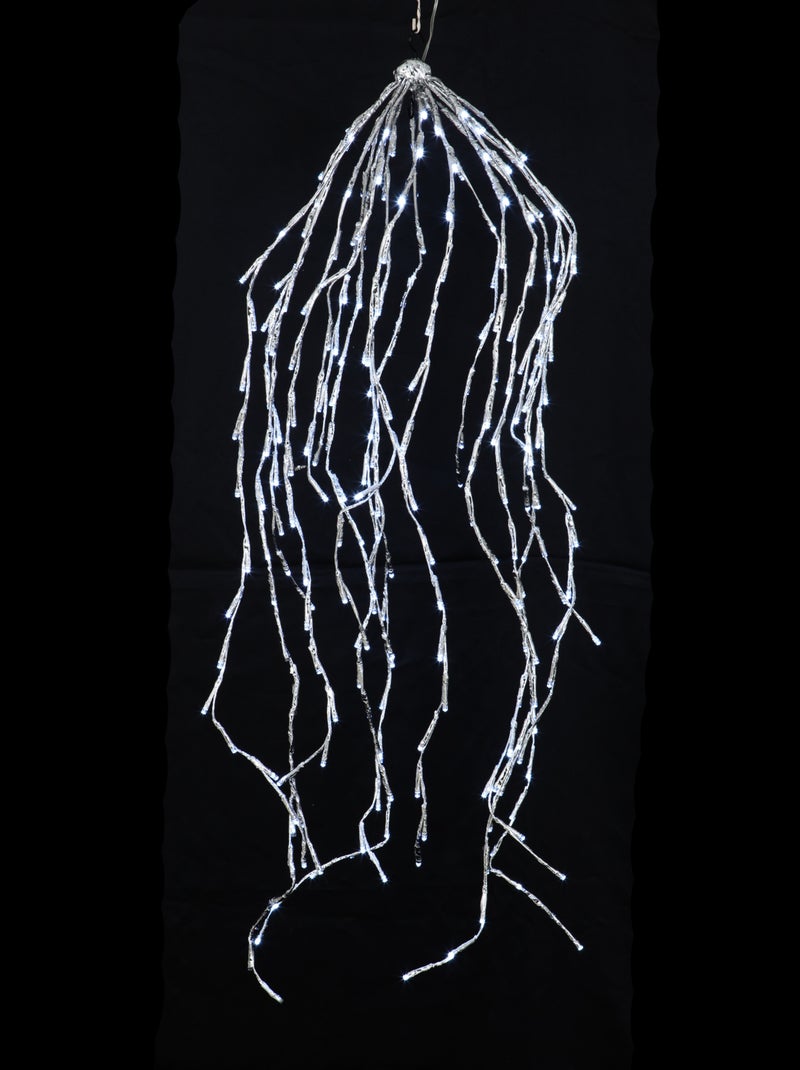 Tombées Lumineuses Blanches 256 LED Blanc Froid Blanc - Kiabi