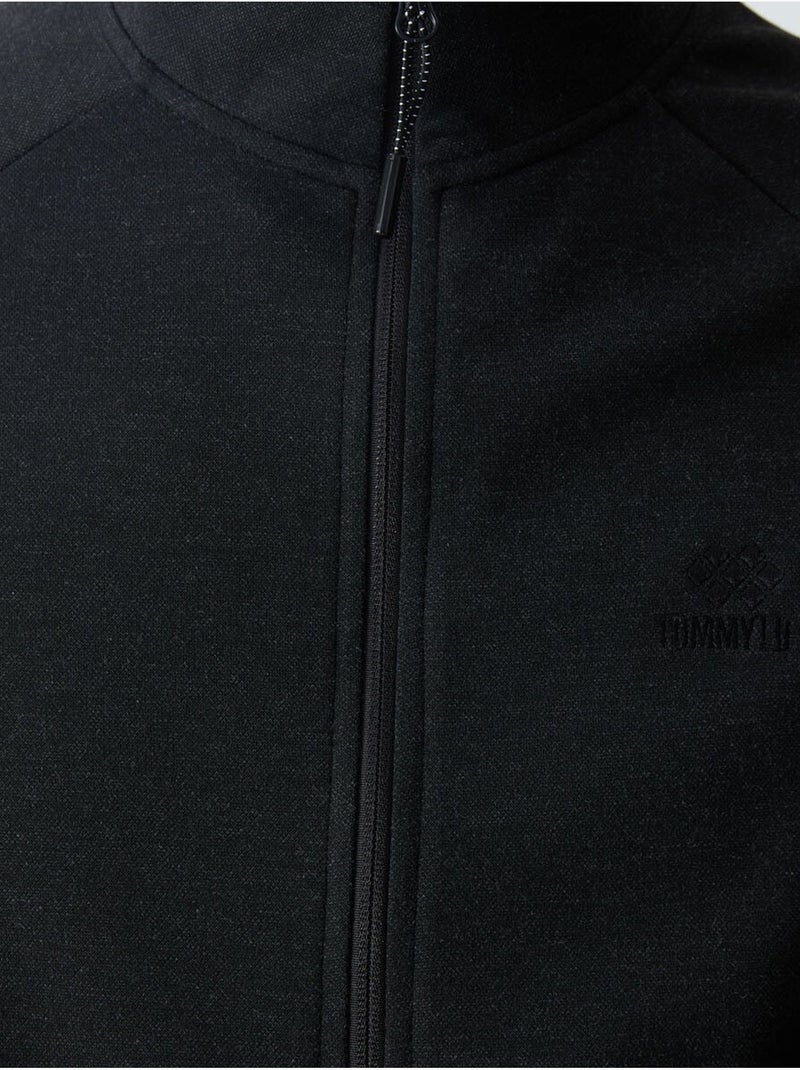 Tommy ensemble active homme à blocs de couleur Noir - Kiabi