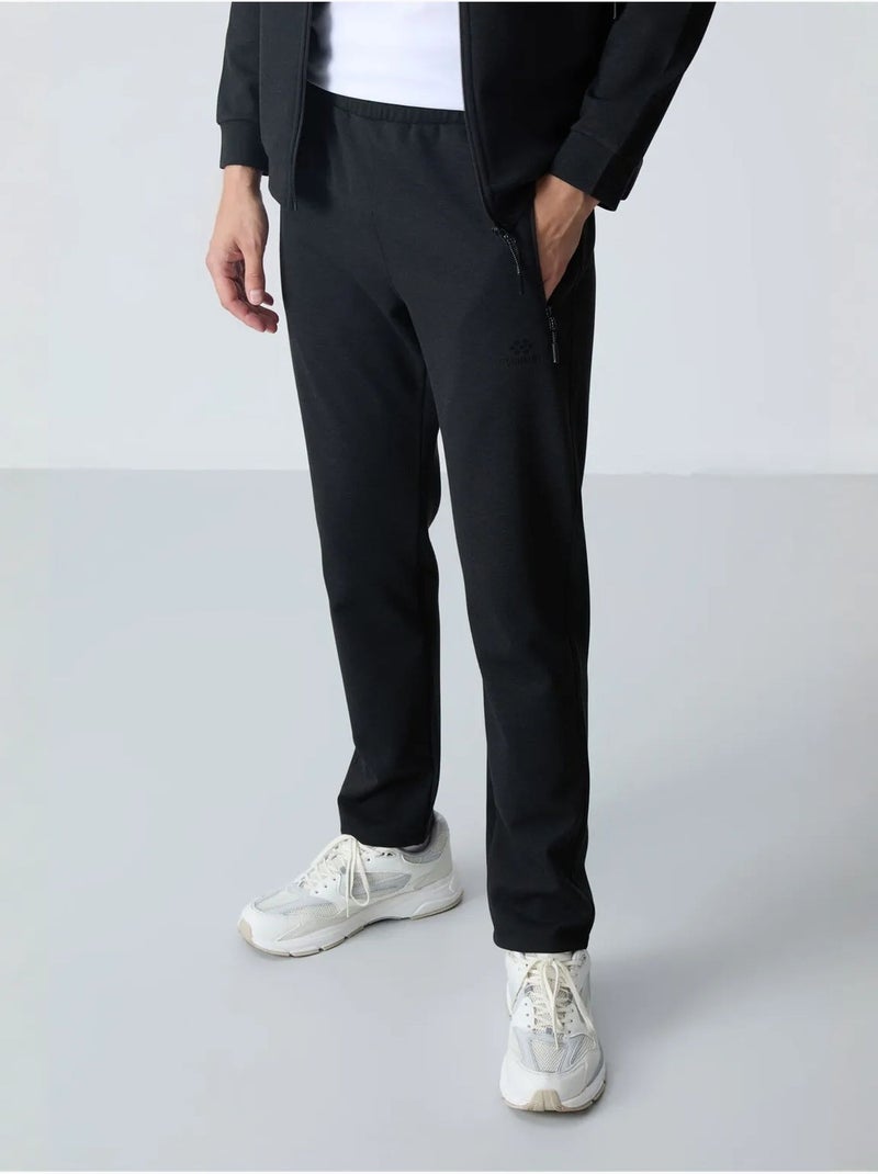 Tommy ensemble active homme à blocs de couleur Noir - Kiabi