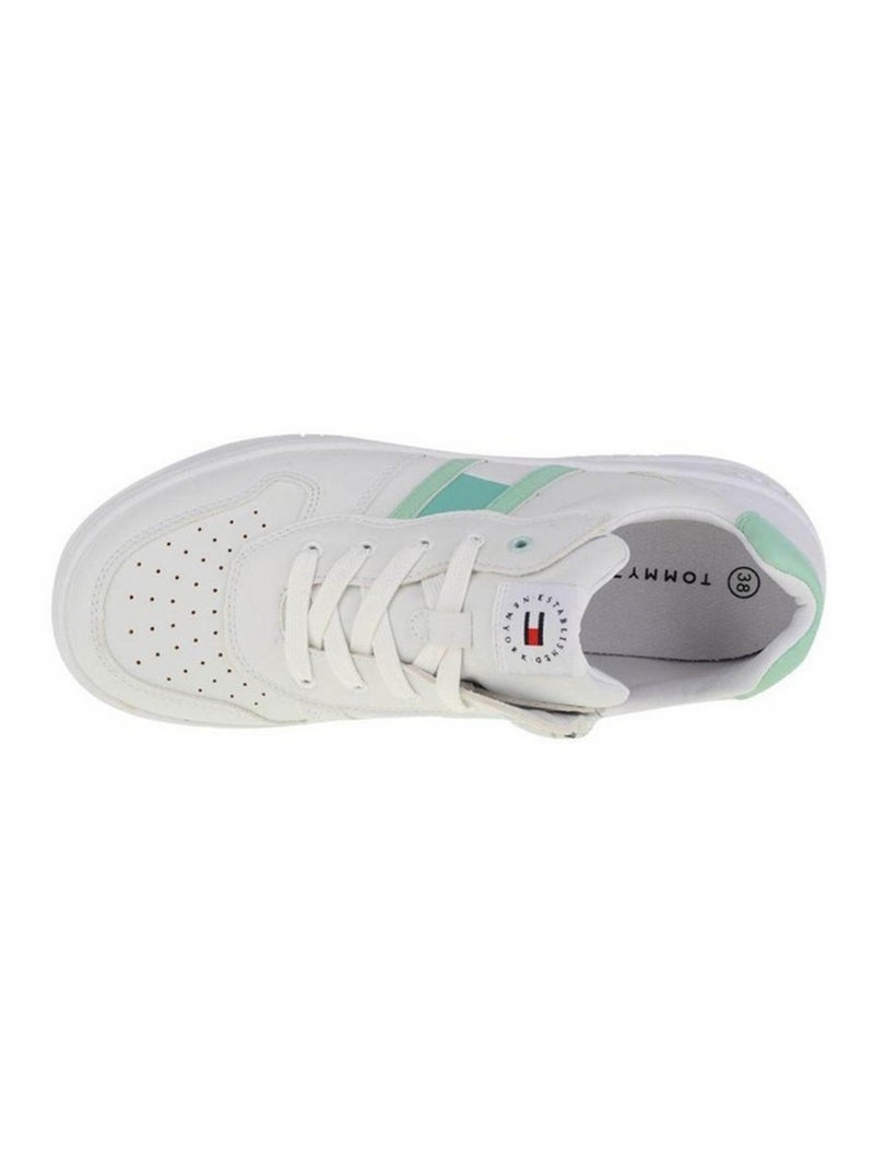 Tommy Hilfiger - Baskets motif/style À lacets Blanc - Kiabi
