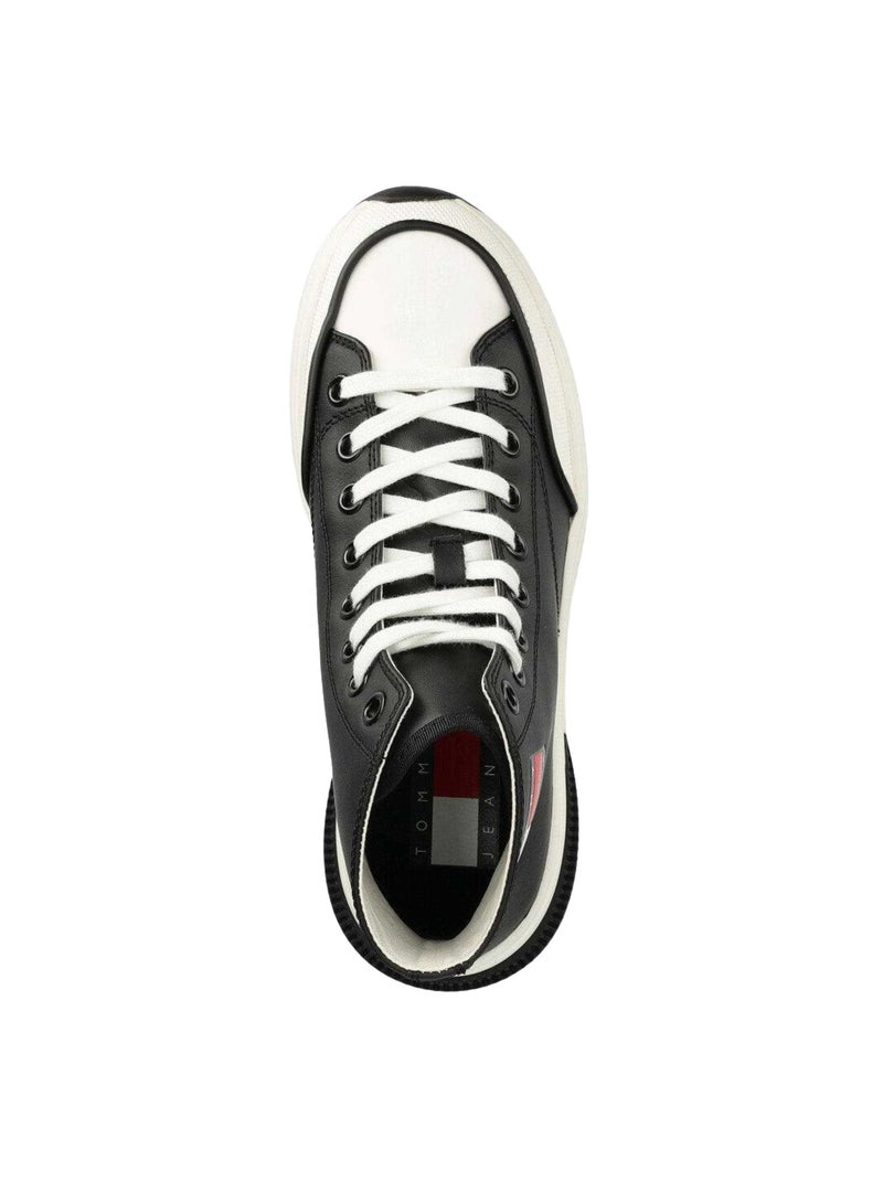 Tommy Hilfiger - Baskets motif/style logo Noir - Kiabi