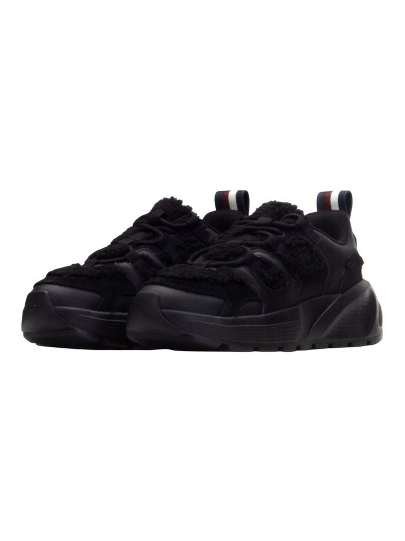Tommy Hilfiger - Baskets style À poils Noir - Kiabi