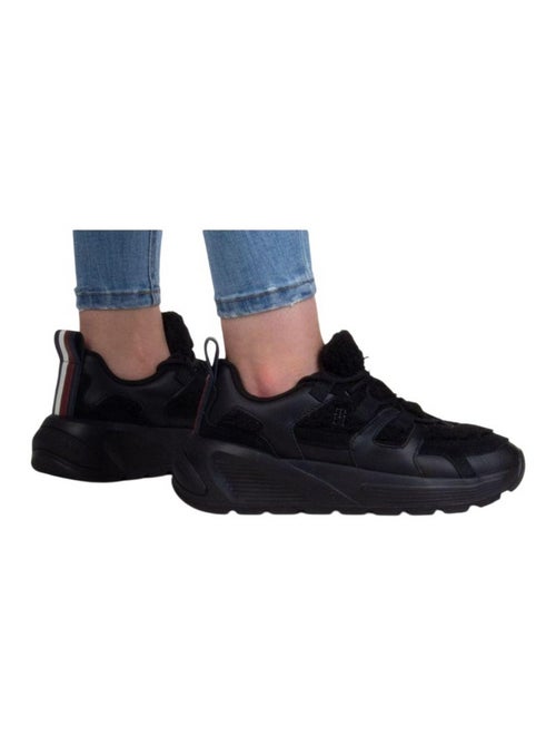 Tommy Hilfiger - Baskets style À poils - Kiabi