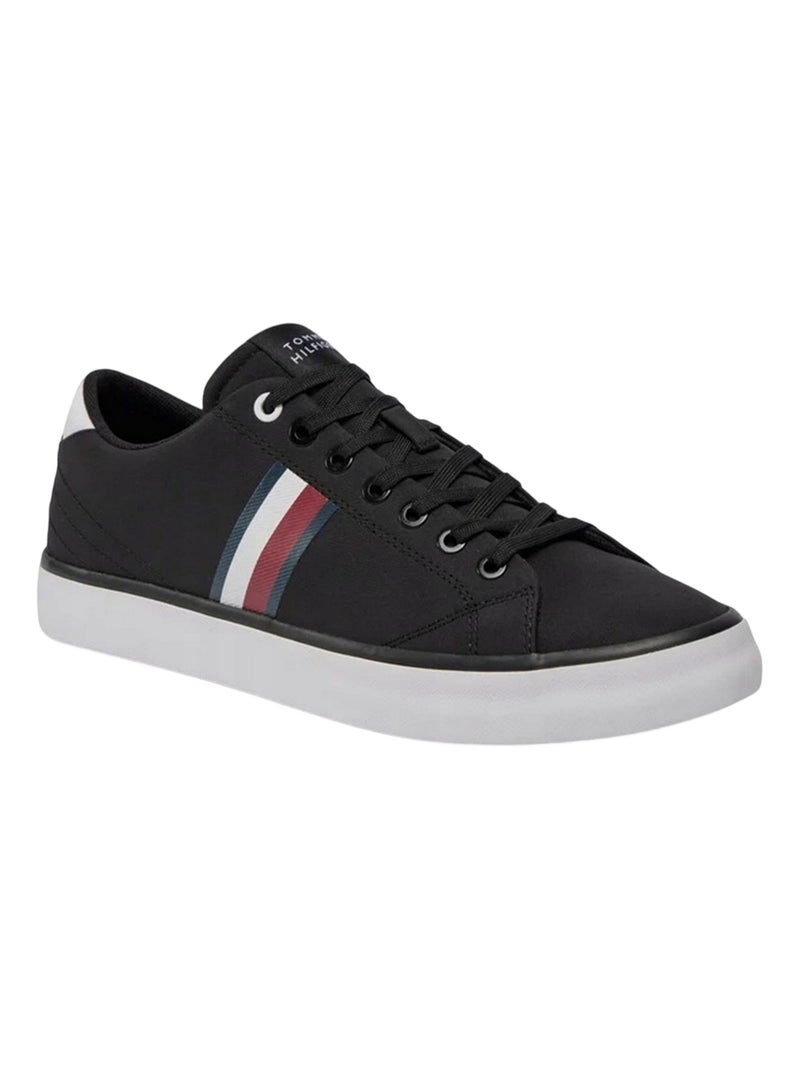 Tommy Hilfiger - Baskets style À rayures HI VULC Noir - Kiabi