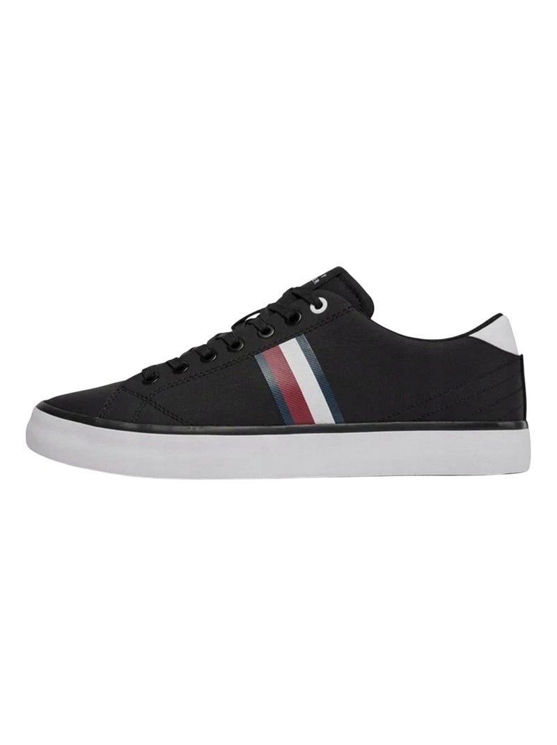Tommy Hilfiger - Baskets style À rayures HI VULC Noir - Kiabi