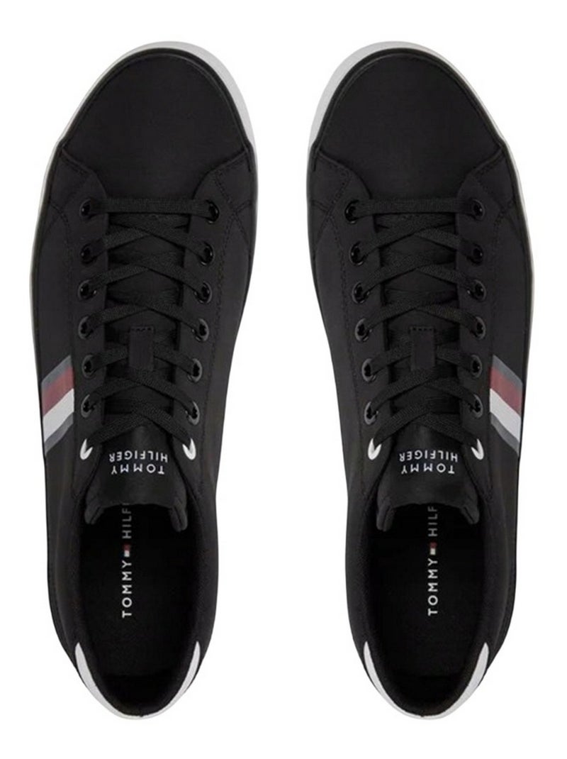Tommy Hilfiger - Baskets style À rayures HI VULC Noir - Kiabi