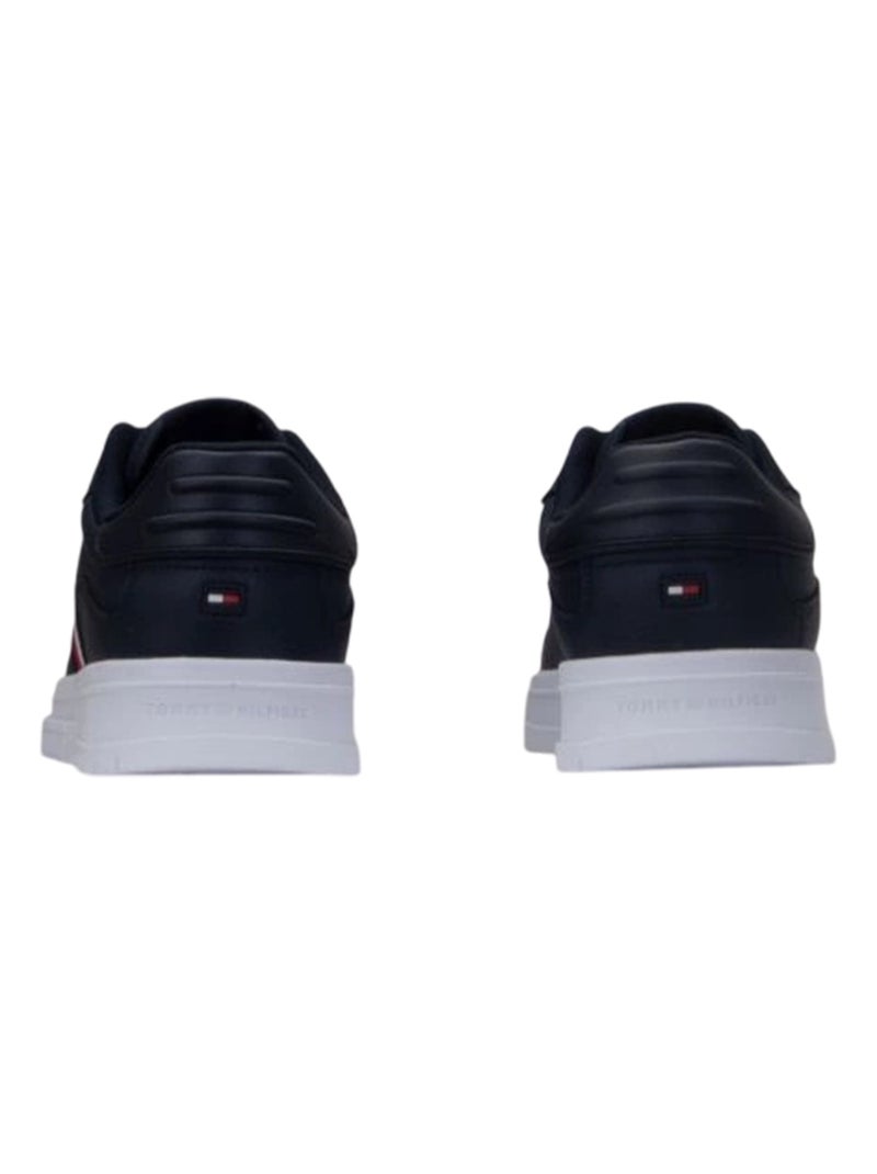 Tommy Hilfiger - Baskets style À rayures SUPERCUP Bleu marine - Kiabi