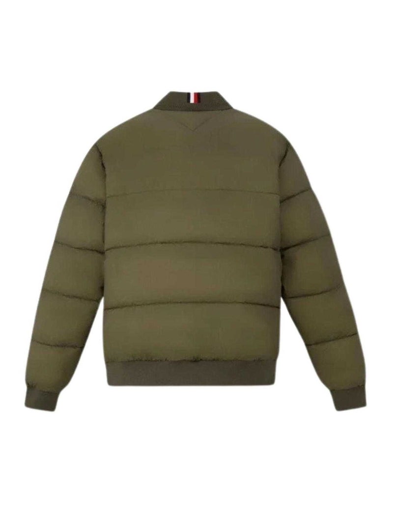 Tommy Hilfiger - Blouson aviateur Vert kaki - Kiabi