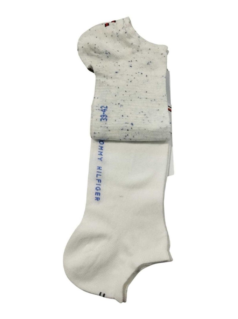Tommy Hilfiger - Chaussettes motif/style à pois Bleu Blanc - Kiabi