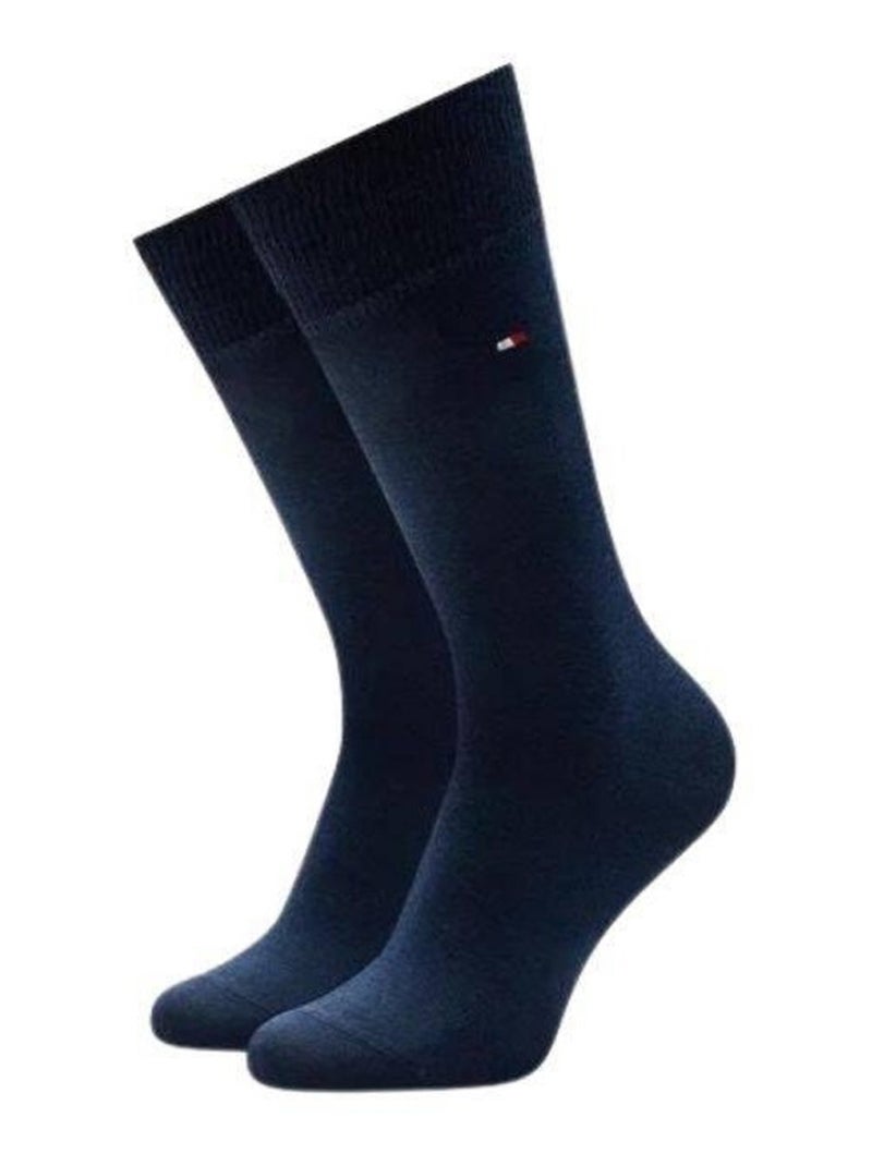 Tommy Hilfiger - Chaussettes motif/style à pois Bleu Bleu - Kiabi