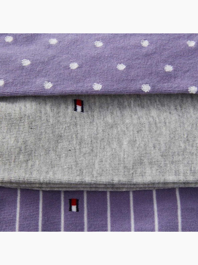 Tommy Hilfiger - Chaussettes motif/style à pois Gris - Kiabi