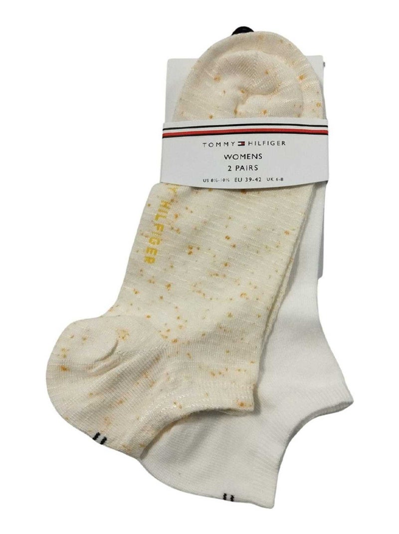Tommy Hilfiger - Chaussettes motif/style à pois Jaune - Kiabi