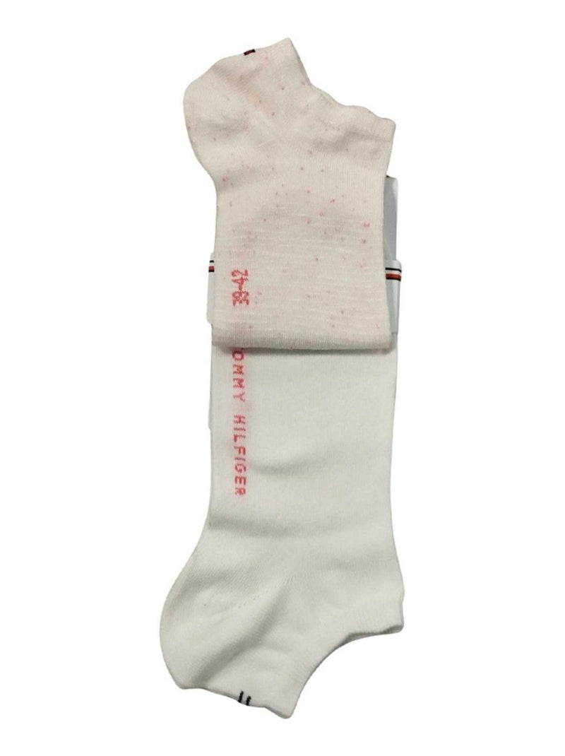Tommy Hilfiger - Chaussettes motif/style à pois Rose - Kiabi