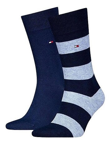 Tommy Hilfiger - Chaussettes motif/style Détail contrasté