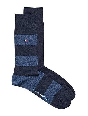 Tommy Hilfiger - Chaussettes motif/style Détail contrasté