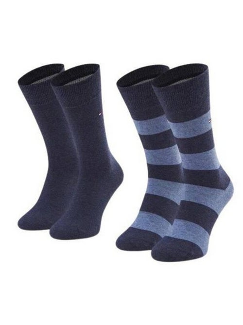 Tommy Hilfiger - Chaussettes motif/style Détail contrasté - Kiabi Tommy Hilfiger - Chaussettes motif/style Détail contrasté - Kiabi