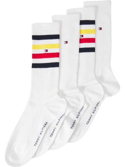 Tommy Hilfiger - Chaussettes motif/style détail rayé - Kiabi