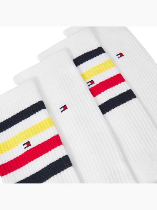 Tommy Hilfiger - Chaussettes motif/style détail rayé - Kiabi