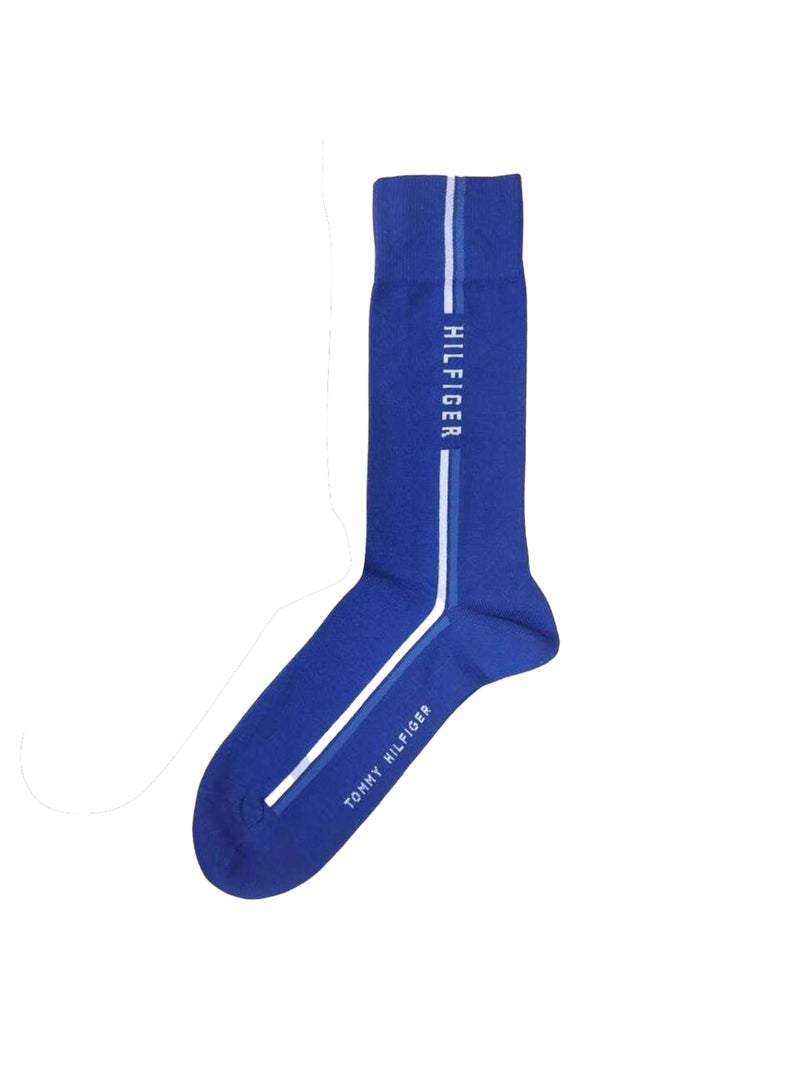 Tommy Hilfiger - Chaussettes motif/style logo Bleu Bleu marine - Kiabi