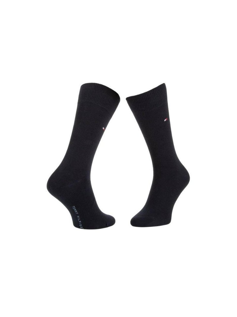 Tommy Hilfiger - Chaussettes motif/style Logo brodé Gris - Kiabi