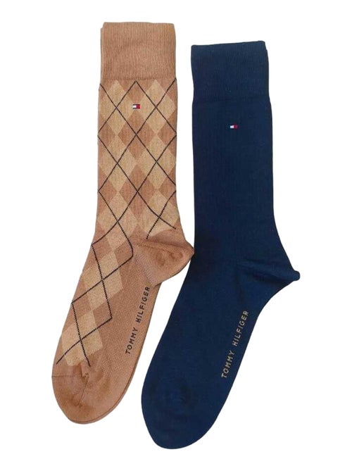 Tommy Hilfiger - Chaussettes motif/style losange - Kiabi Tommy Hilfiger - Chaussettes motif/style losange - Kiabi