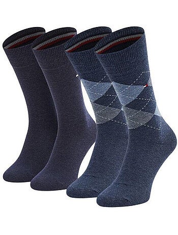 Tommy Hilfiger - Chaussettes motif/style losange