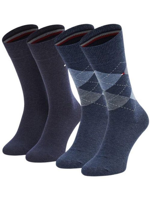 Tommy Hilfiger - Chaussettes motif/style losange - Kiabi Tommy Hilfiger - Chaussettes motif/style losange - Kiabi