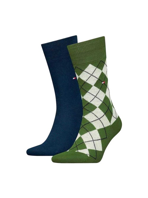Tommy Hilfiger - Chaussettes motif/style losange - Kiabi