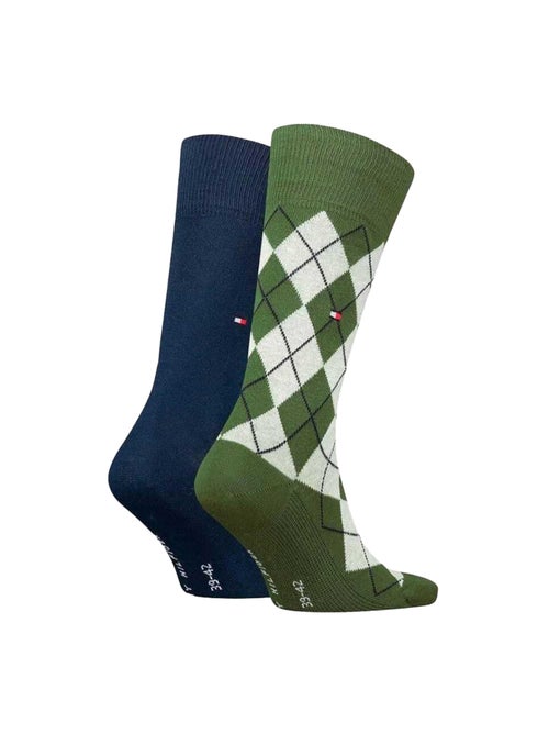 Tommy Hilfiger - Chaussettes motif/style losange - Kiabi