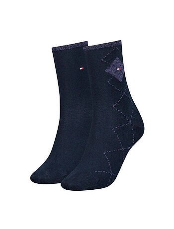 Tommy Hilfiger - Chaussettes motif/style losange