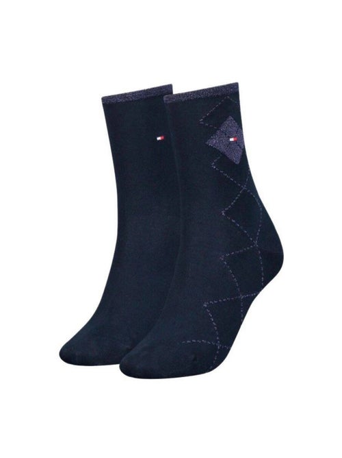 Tommy Hilfiger - Chaussettes motif/style losange - Kiabi