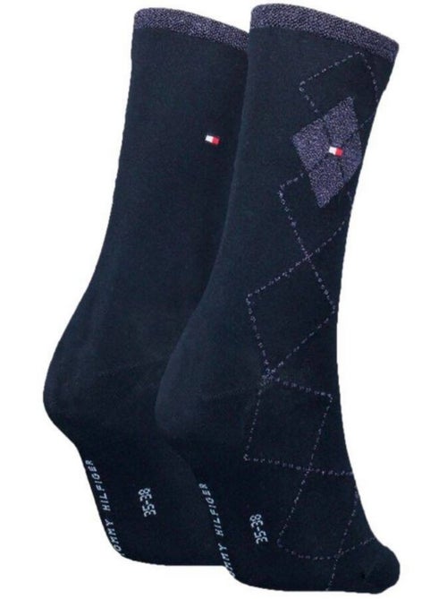Tommy Hilfiger - Chaussettes motif/style losange - Kiabi