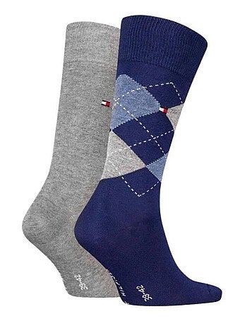 Tommy Hilfiger - Chaussettes motif/style losange