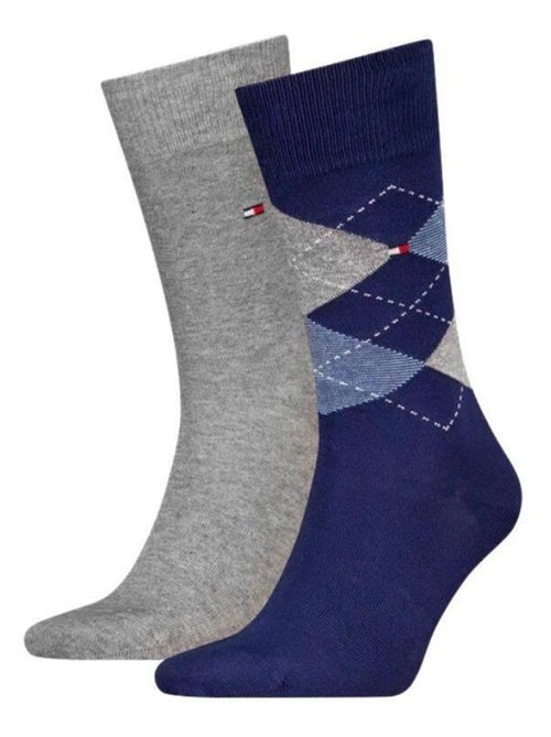 Tommy Hilfiger - Chaussettes motif/style losange - Kiabi