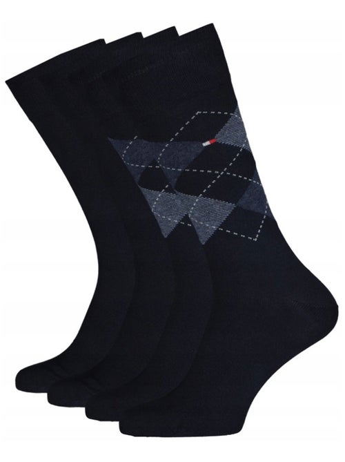 Tommy Hilfiger - Chaussettes motif/style losange - Kiabi