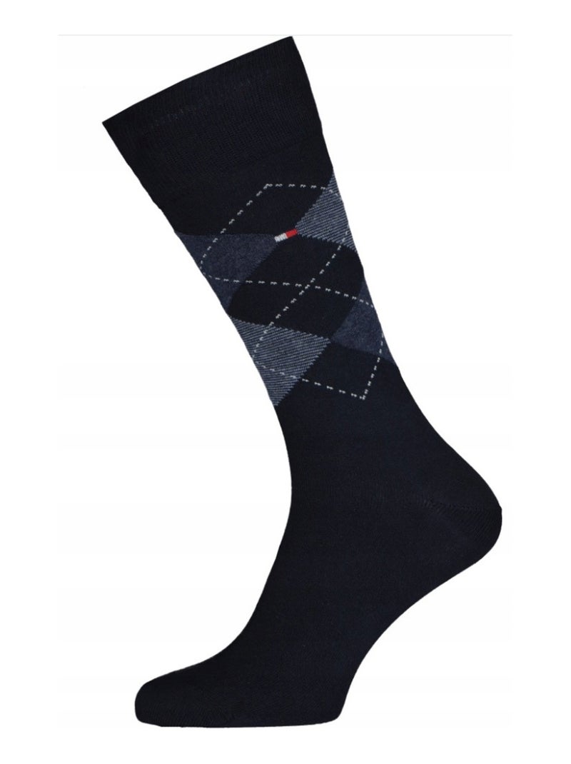 Tommy Hilfiger - Chaussettes motif/style losange Gris - Kiabi