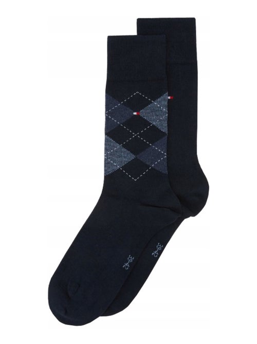 Tommy Hilfiger - Chaussettes motif/style losange - Kiabi