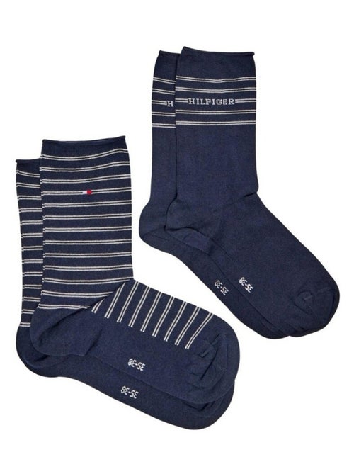 Tommy Hilfiger - Chaussettes motif/style rayé - Kiabi