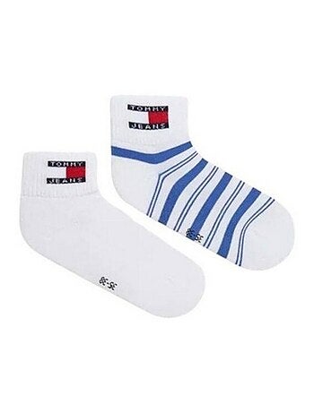 Tommy Hilfiger - Chaussettes motif/style rayures contrastées