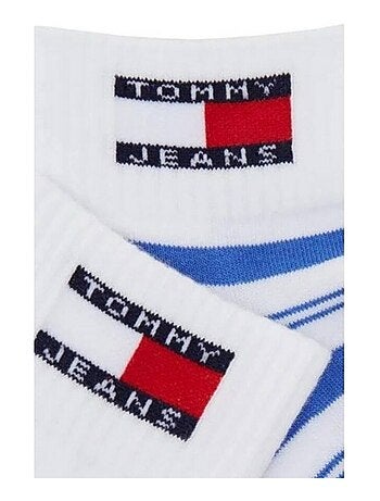 Tommy Hilfiger - Chaussettes motif/style rayures contrastées